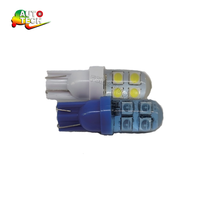 Ampoule de plaque d'immatriculation LED T10 RGB COB SMD, nouvelle, multicolores, clignotante, avec gel de silice