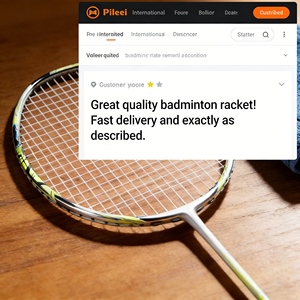 Raquette de badminton en carbone tressé intégral, durable pour joueur professionnel, avec boîte de rangement – Offre spéciale - Product Image 5