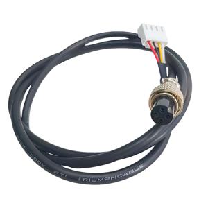 Conector de Aviación Aeroespacial GX12, Terminal XH2.54, Línea de Conexión de Señal con Blindaje de 4 Núcleos y 4 Pines, Cobre, IP65, 20A - Product Image 6