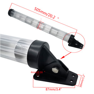 ISURE MARINE Marine-PC-<span class=keywords><strong>Radarreflektor</strong></span>-Röhre Beidseitig Spitze Marine-Zubehör für Schlauchboote und Motorboote - Product Image 5
