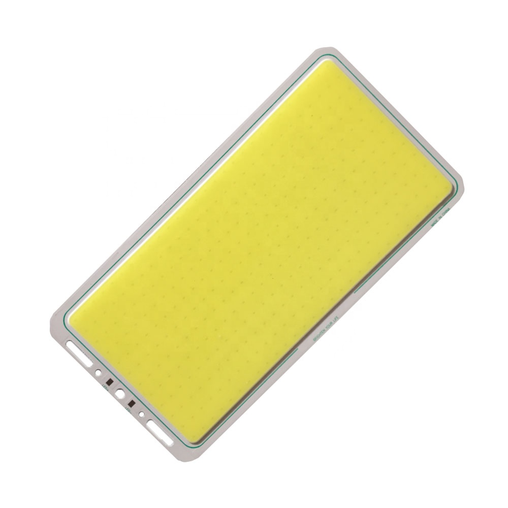 Ультраяркая Светодиодная панель с COB матрицей на 12 В, 70-100 Вт, технология Flip, чип с теплым белым и холодным белым светом для автомобильного/наружного/внутреннего освещения, сделай сам