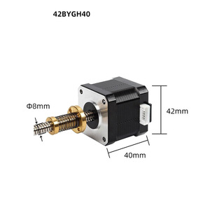 โรงงานขายชุดมอเตอร์ขับบอลสกรูไฮบริด <span class=keywords><strong>42BYG</strong></span> พร้อมไดรเวอร์ 12-24V มอเตอร์ไมโครลิเนียร์ 2 เฟส - Product Image 3