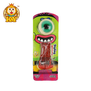 Caramelo de goma de sabor afrutado con forma de bola y lengua divertido personalizado al por mayor para fiesta de Halloween - Product Image 5