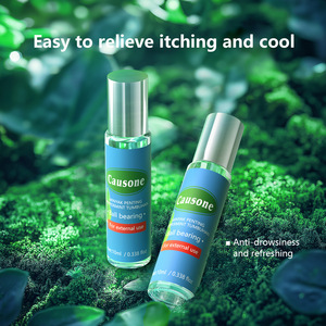 Rodillo de Aceite Refrescante de Menta de 10 ml, Rodillo de Aromaterapia Antibacteriano y Anti-picazón, Calma la Irritación de la Piel, Alivia el Dolor de Cabeza - Product Image 2