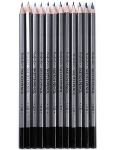 Bview Art 12 différents degrés <span class=keywords><strong>de</strong></span> <span class=keywords><strong>plomb</strong></span> <span class=keywords><strong>dessin</strong></span> croquis <span class=keywords><strong>crayon</strong></span> pour artistes croquis - Product Image 5