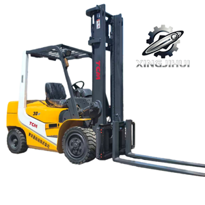 Montacargas TCM FD30T6 de 3 toneladas, montacargas usado de Japón, 3 toneladas, motor Isuzu C240, máquina usada, montacargas a gasolina, 4000MM 3000KG - Product Image 1