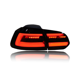 Lampe <span class=keywords><strong>arrière</strong></span> à signal <span class=keywords><strong>dynamique</strong></span> pour VW <span class=keywords><strong>Golf</strong></span> <span class=keywords><strong>6</strong></span> <span class=keywords><strong>LED</strong></span> TAIL LIGHT 2009-2013 Upgrade <span class=keywords><strong>Golf</strong></span> 8 Style - Product Image 6