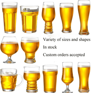 Vaso de Cerveza Personalizado al por Mayor, Vaso Pilsner, Vaso Willi Becher para Hotel, Restaurante, Bar, Bajo MOQ en Existencia, con Logotipo Personalizado - Product Image 1
