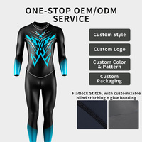 Traje de Neopreno Personalizado para Hombre, Impermeable, Antibacterial, Transpirable, para Buceo en Aguas Abiertas, con Cierre Trasero