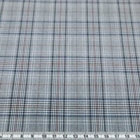 Tela Tejida Elástica TR con Estampado a Cuadros para Trajes, Chaquetas, Abrigos, Camisas, Vestidos, Pantalones y Ropa Infantil