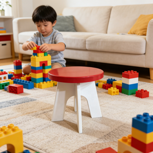 Tabouret Enfant 2026 Durable et Sûr, Antidérapant en Bois, Siège Léger pour l'Apprentissage <span class=keywords><strong>de</strong></span> la Propreté, Idéal pour Salle <span class=keywords><strong>de</strong></span> Jeux et Chambre à Coucher, Petits Tabourets Chaises - Product Image 5