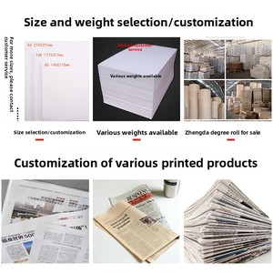 Carta da Imballaggio Personalizzata Bianca per Giornali <span class=keywords><strong>A4</strong></span>/A3, Carta per Stampa e Riempimento, Vendita all'Ingrosso - Product Image 5