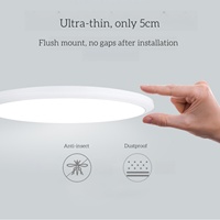 Direct usine - Plafonnier LED OEM/ODM à spectre complet, CRI 98 élevé, télécommande, montage en saillie pour chambre à coucher