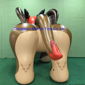 ราคาโรงงาน ผลิตตามสั่ง ตุ๊กตาเป่าลม PVC นิ่ม รูปแมนติกอร์ สำหรับแฟนการ์ตูน - Product Image 5
