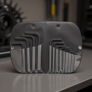 Jeu de clés hexagonales 280 N SE12 métriques en forme de L, kit d'outils Allen pour réparation de précision - Product Image 3