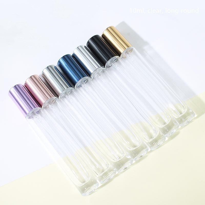 clear, long round
