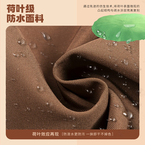 Canvas <b>Apron</b> One Size Waterproof For <b>Kitchen</b> Restaurant Cafe Barista Use - Product Image 5