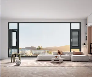 High Quality Aluminium Window Wholesale thermal break Casement Window for living room