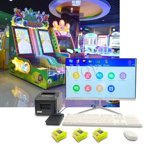 Fisch münze betrieben Multi Game Coin Operating Games Karten verwaltungs system Maschine für Kinder