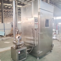 Machine à fumer multifonctionnelle en acier inoxydable pour sécher, fumer, cuire et rôtir la viande, les saucisses, le bacon et le poisson