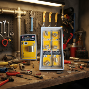 Connettore idraulico Conecorator Recto 1 pezzo per raccordo tubi dell'acqua - Product Image 3