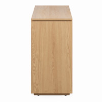 Table console en chêne de style américain moderne RH, taille personnalisable, table d'entrée minimaliste, table de canapé, meuble de couloir en bois organique de luxe