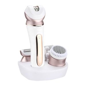 Depiladora Eléctrica Multifunción 5 en 1 sin Dolor con Pantalla LED de Potencia para Mujer, Removedor de Vello con Pinzas - Product Image 4