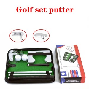 初心者向け3セクションゴルフパターセット鉄ウェッジクラブ亜鉛合金トラベルボールホールカップチッパー屋内パッティンググリーンゴム - Product Image 3