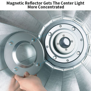 Reflector Parabólico Selens Edge Softbox de 90 cm, 120 cm, 150 cm, Sistema de Enfoque de Luz Parabólico, Disco Reflector con Enfoque para Flash - Product Image 5