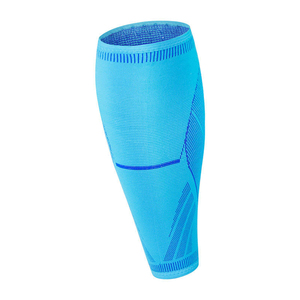 Manchons <span class=keywords><strong>de</strong></span> compression élastiques en nylon et spandex tricotés <span class=keywords><strong>pour</strong></span> le soutien des mollets, <span class=keywords><strong>pour</strong></span> hommes et femmes, emballage transparent, vente en gros - Product Image 1