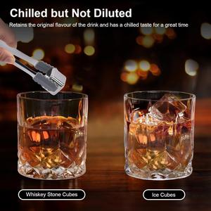 Piedras Enfriadoras de Acero Inoxidable 304 para Whisky y Vino, Cubos de Hielo Personalizados, Accesorios de Bar en Oferta - Product Image 4