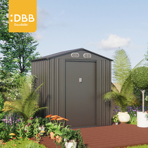 Supplier <strong>Garden</strong> <strong>Tool</strong> House Big Size Waterproof Set Resin Metal Customized Outdoor Steel <strong>Storage</strong> Shed - Product Image 3