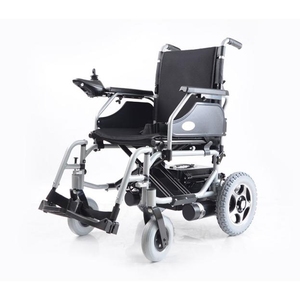 Fauteuil roulant électrique pliable tout terrain pour adultes, portable et motorisé avec télécommande Fauteuil roulant électrique