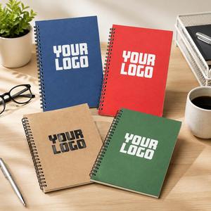 Custom A5 Spiral-Bound Journal Notebook Loose-<b>Leaf</b> Wholesale Printing Custom School Notebook - Product Image 1
