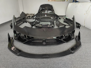 Kit carrozzeria interamente in carbonio in stile Porformante 2014-2018 in fibra di carbonio accessori auto per Kit carrozzeria Lamborghini Huracan LP610 LP580 - Product Image 3