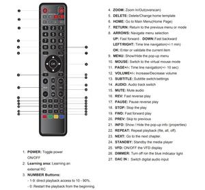 Boîtier TV Eweat R11II 4K 3D Blue Ray Android 9.0 avec Realtek 1619+ESS9038PRO, lecteur multimédia équilibré XLR 3.5 avec disque dur interne - Product Image 6