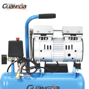 China 220v 9L silencioso mini máquina de <span class=keywords><strong>compresor</strong></span> de aire de pistón aircompressor <span class=keywords><strong>para</strong></span> pintura - Product Image 2