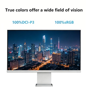 Nouvel écran LED 27 pouces, résolution 5120x2880, 60 Hz, luminosité 500 nits, bords fins sur trois côtés, 100% SRGB/DCI-P3 HDR, ordinateur de bureau - Product Image 3