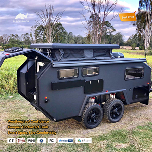 Remorque de route Camper Box <span class=keywords><strong>Caretta</strong></span> Caravan Rv Motorhome Alaskan Slike Up Remorque Maison pour vivre - Product Image 1