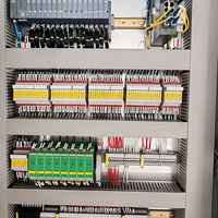 Armoire de distribution électrique basse tension en métal avec contrôle PLC, distribution de courant, verrouillage intelligent, usage industriel, alimentation électrique