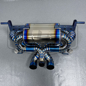 Sistema de Escape de Alto Rendimiento con Válvula de Aleación de Titanio para <span class=keywords><strong>Lamborghini</strong></span> Aventador LP700-4 LP740-4 LP750-4 <span class=keywords><strong>SVJ</strong></span> 6.5 V12 Catback, Disponible en Stock - Product Image 4