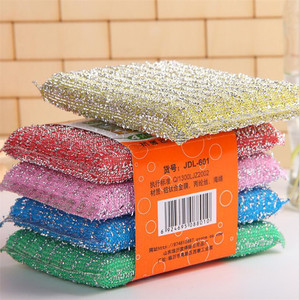 Wash King A1104 Thick Sponge Cleaning Cloth Rectangle Kitchen Dishwashing Pot Scrub Sponge For Pots And Pans - Product Image 2