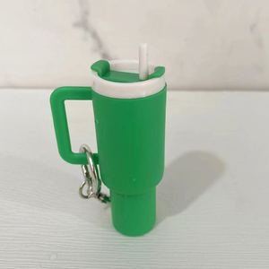 Moda creativa aleación PVC taza vaso llavero <span class=keywords><strong>con</strong></span> Chapstick titular <span class=keywords><strong>encanto</strong></span> Bar Stash - Product Image 5