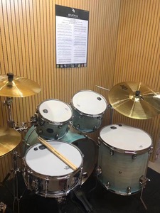 Pannello Acustico in Legno Scanalato di Tendenza, Aspetto Grafico Elegante, Assorbimento Acustico, Controllo del Rumore, Decorazione <span class=keywords><strong>per</strong></span> <span class=keywords><strong>Studio</strong></span> e Soggiorno - Product Image 5