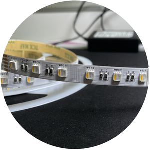 RGBW 60LEDs/m 15 wát/mét DC12V trong nhà không thấm nước IP20 Flex SMD5050 RGBW LED Strip 24V - Product Image 4