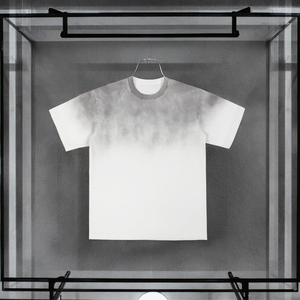 T-shirt Homme Surdimensionné Tendance à Manches Courtes en Coton Respirant Lavé de 270 GSM Personnalisé - Product Image 3