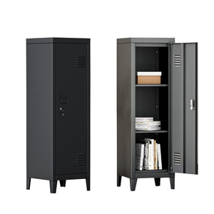 Armadio Moderno in Metallo a Singola Anta, Armadietto in Acciaio <span class=keywords><strong>per</strong></span> Vestiti dei Bambini, <span class=keywords><strong>per</strong></span> Camera da Letto, Hotel o Appartamento - Product Image 1