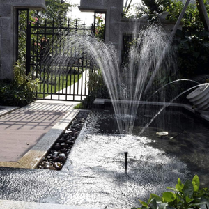 Kit de pompe à eau solaire 10W avec têtes de pulvérisation en forme de champignon pour étang, piscine, jardin, patio, hydroponie, fontaine - Product Image 5