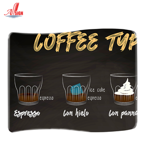 Gian Hàng Triển Lãm Thương Mại Quảng Cáo Thẳng Cong 8ft 10ft 20ft Tùy Chỉnh Nhà Máy Trưng Bày Vải Căng - Product Image 5