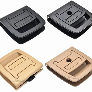 Cubierta de la manija de la tapa del maletero BMW 51476980200 51479120284 51479120283 Negra ABS, pieza de repuesto para reparación - Product Image 1